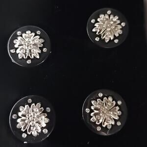 Magnetic Horse Show Number Pins Allure Concho Set of 4 NEW